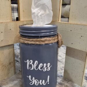 Mason Jar Tissue Holder