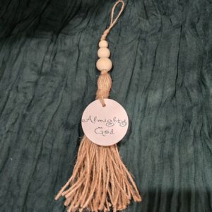Names of God Wooden Bead Ornament